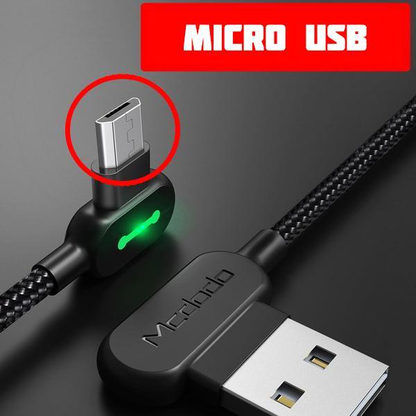 Carregador para iPhone - USB C - Micro-USB | Cabo Titã